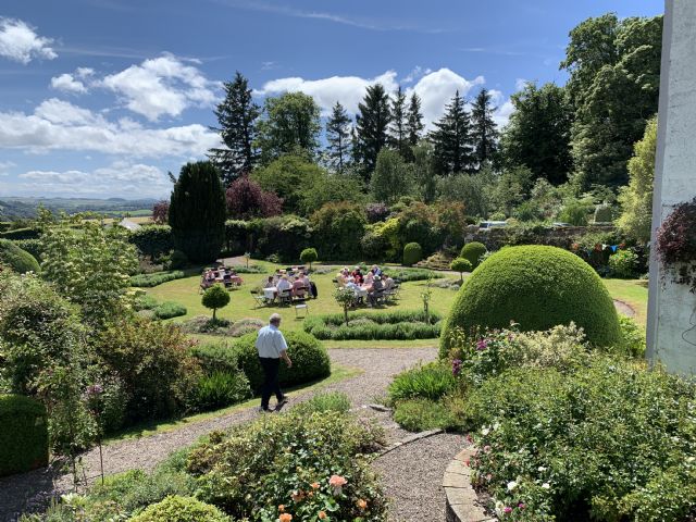 lunch on the lawn